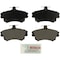 Bosch Blue Disc Brak Disc Brake Pads, Be837 BE837 - alternate 1